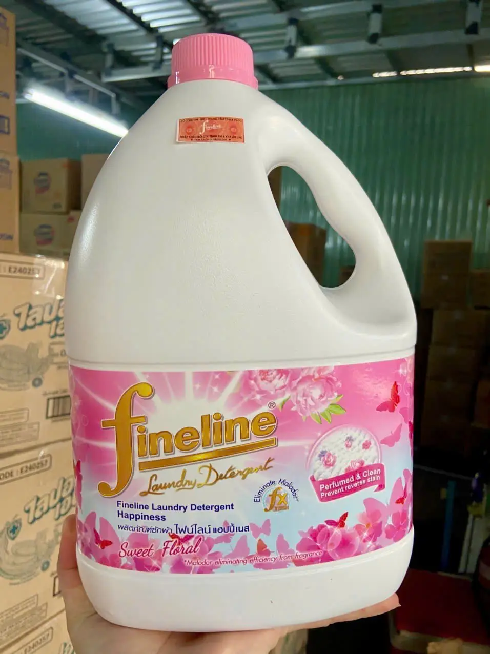 Nước Giặt Xả Fineline Sweet Floral Pink 3000ml