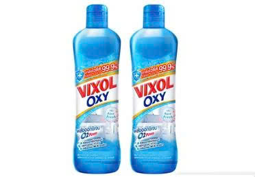 Nước Tẩy Rửa Nhà Tắm Vixol Oxy 700ml Xanh Dương