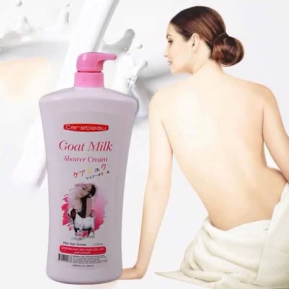 Sữa Tắm Dê Carebeau Goat Milk hồng Thái Lan – Dưỡng Ẩm, Làm Sáng Da Tự Nhiên - Ảnh 2