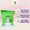 Bông Tẩy Trang Green Cotton Pads 222 Miếng 100% Organic – Mềm Mịn, An Toàn Cho Da