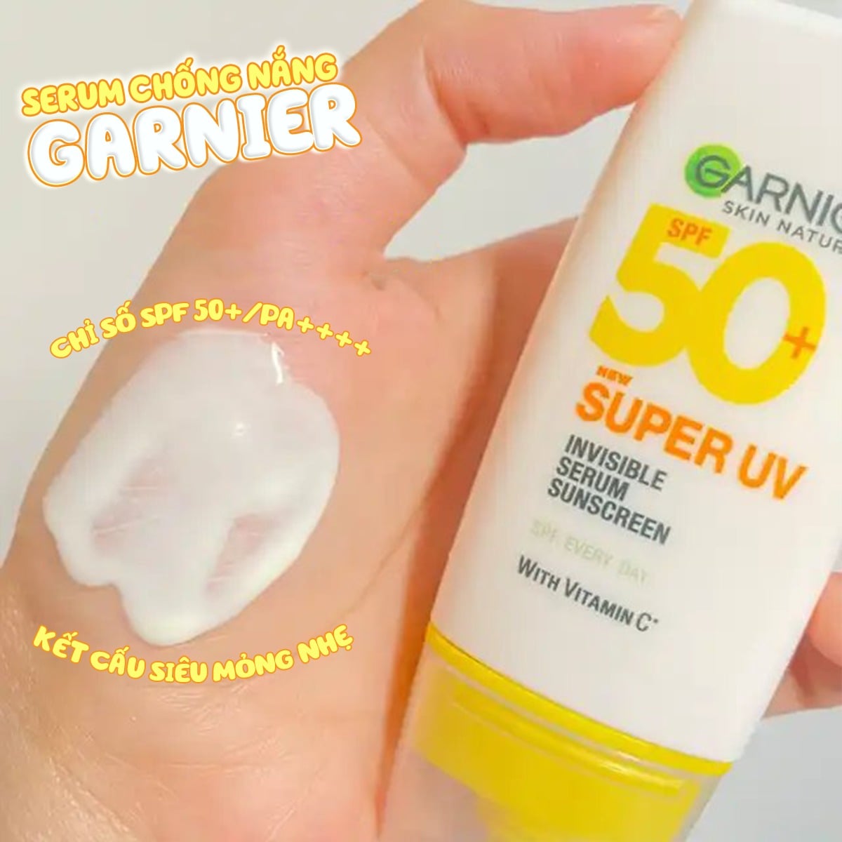 Kem Chống Nắng Garnier Skin Naturals Super UV SPF50+ - Ảnh 3