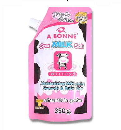 Muối Tắm Tẩy Tế Bào Chết Sữa Bò A Bonne Spa Milk Salt 350g
