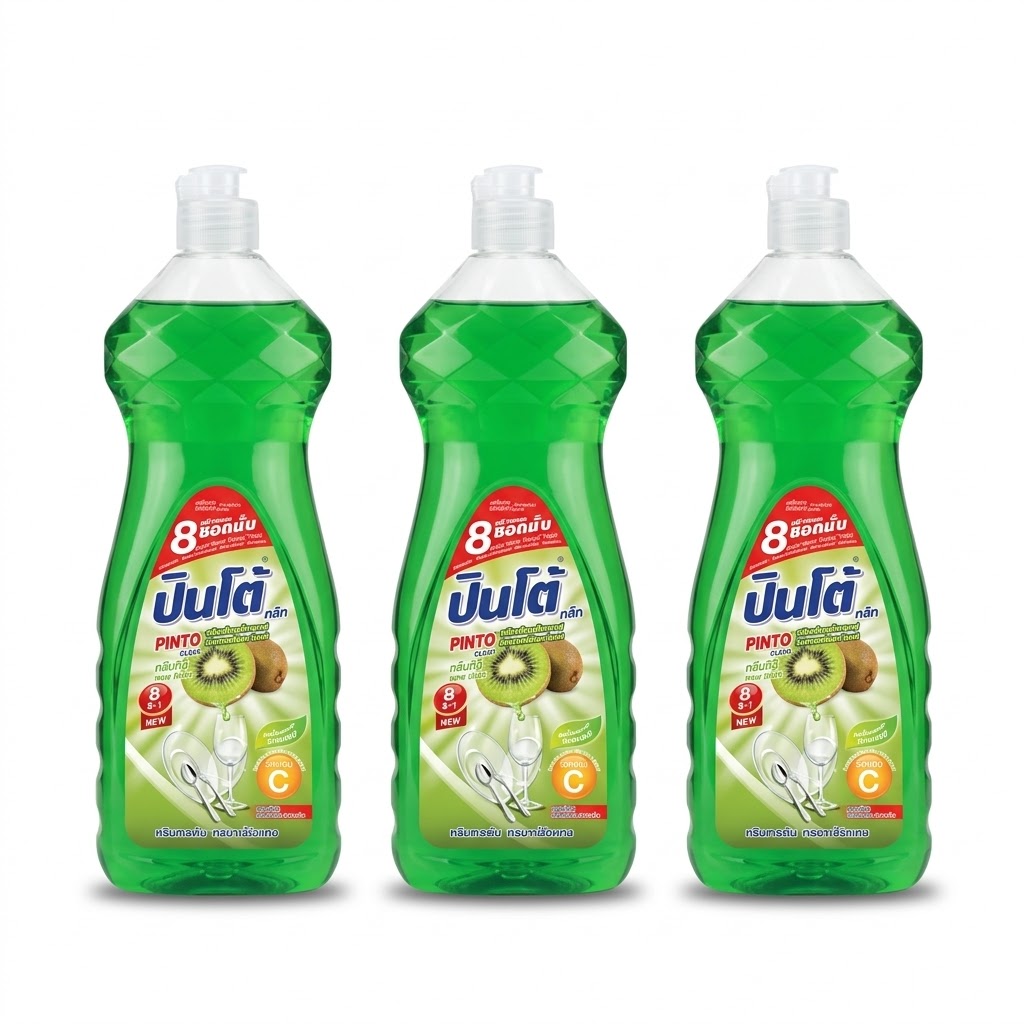 Nước Rửa Chén Pinto Kiwi 750ml Thái Lan - Ảnh 3