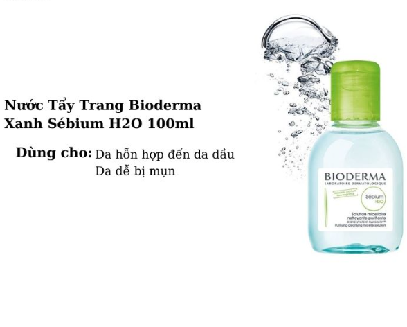 NƯỚC TẨY TRANG BIODERMA DÀNH CHO DA DẦU & HỖN HỢP 100ML - Ảnh 2