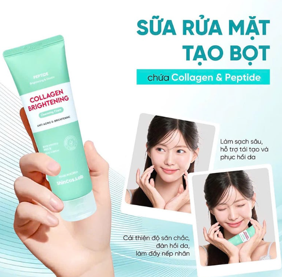 SỮA RỬA MẶT SHINCOS.LAB B5 HYALURONIC CLEANSING FOAM 120ML - Ảnh 2